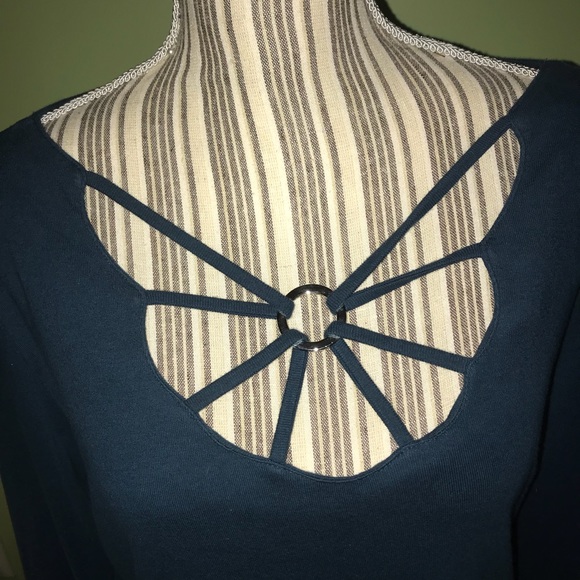 Gitano Strappy Long Sleeved Shirt - Picture 2 of 4
